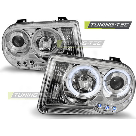 Fari Anteriori Angel Eyes per Chrysler 300C 2005-2010 (Cod. TT-LPCH09)