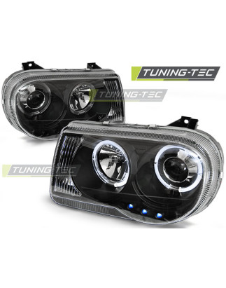 Fari Anteriori Angel Eyes per Chrysler 300C 2005-2010 (Cod. TT-LPCH10)