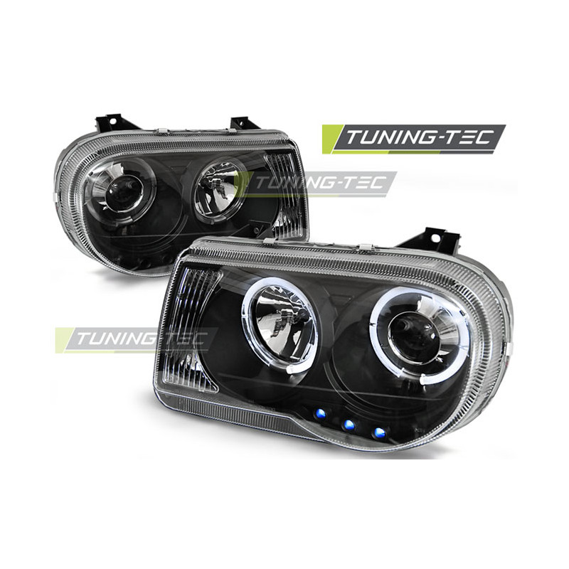 Fari Anteriori Angel Eyes per Chrysler 300C 2005-2010 (Cod. TT-LPCH10)