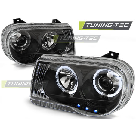 Fari Anteriori Angel Eyes per Chrysler 300C 2005-2010 (Cod. TT-LPCH10)