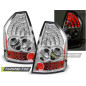 Fanali Posteriori LED Cromato per Chrysler 300C 2005-2008 (Cod. TT-LDCH01)