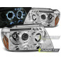 Fari Anteriori Angel Eyes per Chrysler Jeep Grand Cherokee 1999-05/2005 (Cod. TT-LPCH03)