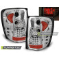 Fanali Posteriori LED Cromato per Chrysler Jeep Grand Cherokee 1999-05/2005 (Cod. TT-LDCH06)
