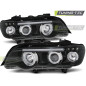 Fari Anteriori Angel Eyes per BMW X5 E53 09/1999-10/2003 (Cod. TT-LPBM43)