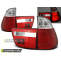 Fanali Posteriori LED Rosso/bianco per BMW X5 E53 09/1999-10/2003 (Cod. TT-LDBM21)