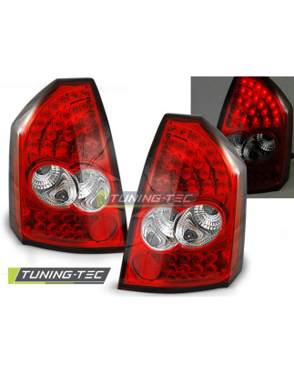 Fanali Posteriori LED Rosso/bianco per Chrysler 300C 2005-2008 (Cod. TT-LDCH02)