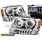 Fari Anteriori Angel Eyes per Chrysler Jeep Grand Cherokee 1999-05/2005 (Cod. TT-LPCH01)