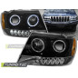 Fari Anteriori Angel Eyes per Chrysler Jeep Grand Cherokee 1999-05/2005 (Cod. TT-LPCH02)