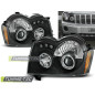 Fari Anteriori Angel Eyes per Chrysler Jeep Grand Cherokee 2005-2008 (Cod. TT-LPCH06)