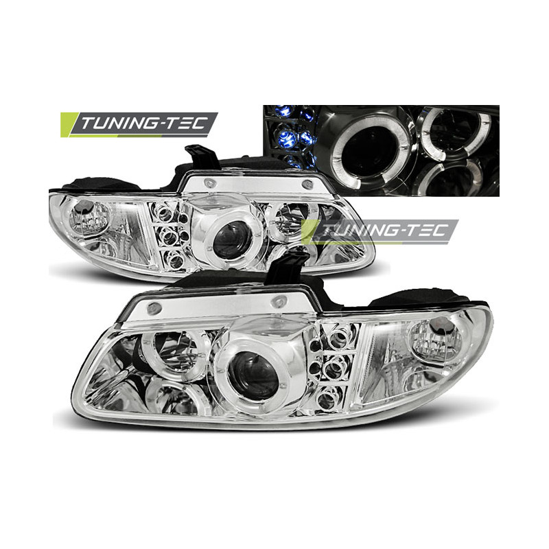 Fari Anteriori Angel Eyes per Chrysler Voyager 1996-02/2001 (Cod. TT-LPCH07)