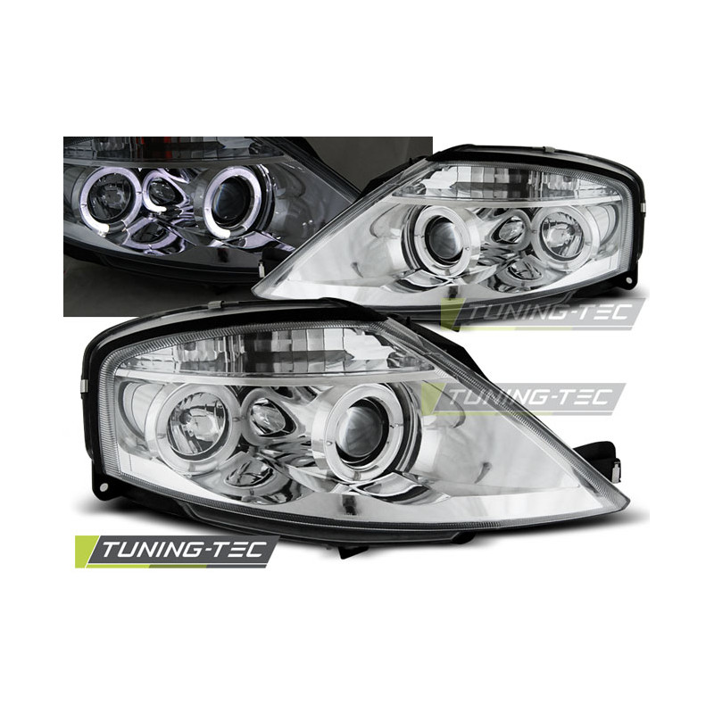 Fari Anteriori Angel Eyes per Citroën C3 03/2002-2009 (Cod. TT-LPCI05)