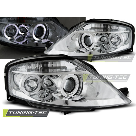 Fari Anteriori Angel Eyes per Citroën C3 03/2002-2009 (Cod. TT-LPCI05)