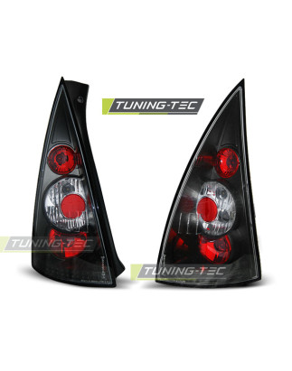 Fanali Posteriori Nero per Citroën C3 03/2002-08/2005 (Cod. TT-LTCI05)