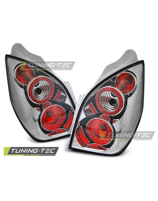 Fanali Posteriori Cromato per Citroën C2 11/2003-2010 (Cod. TT-LTCI06)