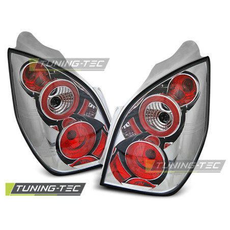 Fanali Posteriori Cromato per Citroën C2 11/2003-2010 (Cod. TT-LTCI06)
