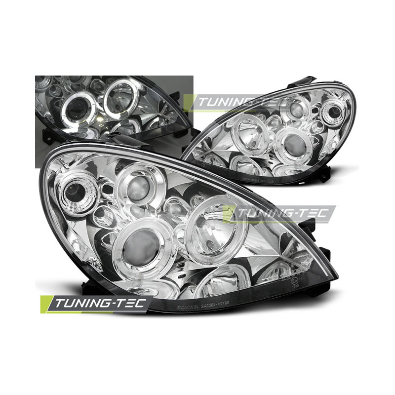 Fari Anteriori Angel Eyes per Citroën Xsara 09/2000-10/2004 (Cod. TT-LPCI04)