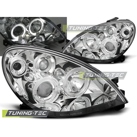 Fari Anteriori Angel Eyes per Citroën Xsara 09/2000-10/2004 (Cod. TT-LPCI04)