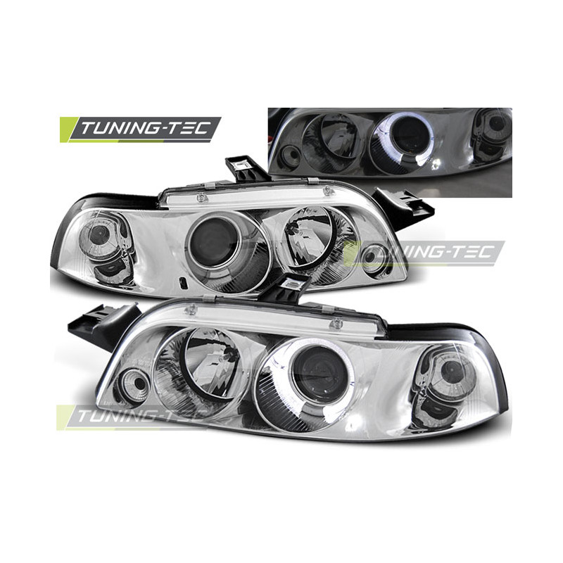 Fari Anteriori Angel Eyes per Fiat Punto 1 11/1993-09/1999 (Cod. TT-LPFI08)