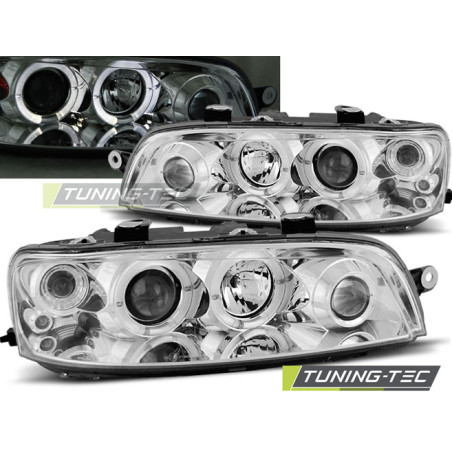 Fari Anteriori Angel Eyes per Fiat Punto 2 10/1999-06/2003 (Cod. TT-LPFI01)