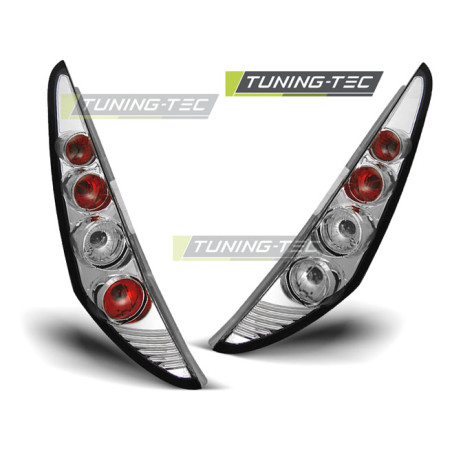 Fanali Posteriori Cromato per Fiat Punto 2 3D 10/1999-06/2003 (Cod. TT-LTFI06)
