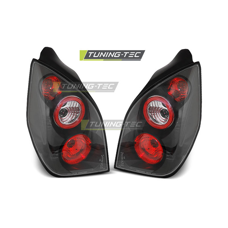 Fanali Posteriori Nero per Citroën C2 11/2003-2010 (Cod. TT-LTCI07)