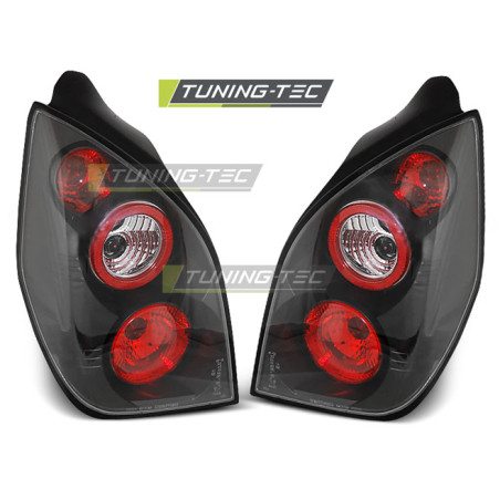 Fanali Posteriori Nero per Citroën C2 11/2003-2010 (Cod. TT-LTCI07)