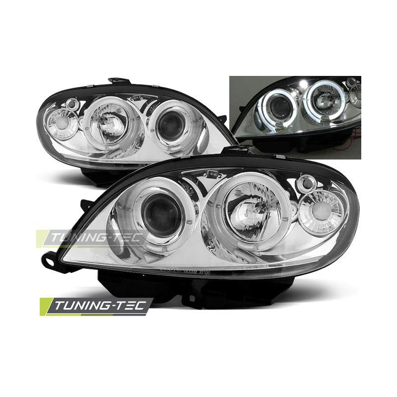 Fari Anteriori Angel Eyes per Citroën Saxo 09/1999-06/2003 (Cod. TT-LPCI02)