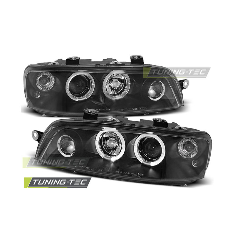Fari Anteriori Angel Eyes per Fiat Punto 2 10/1999-06/2003 (Cod. TT-LPFI02)