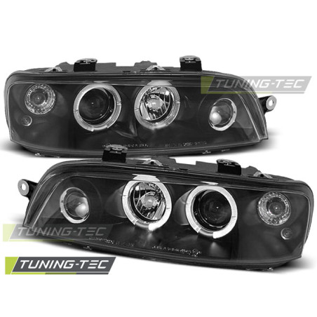 Fari Anteriori Angel Eyes per Fiat Punto 2 10/1999-06/2003 (Cod. TT-LPFI02)