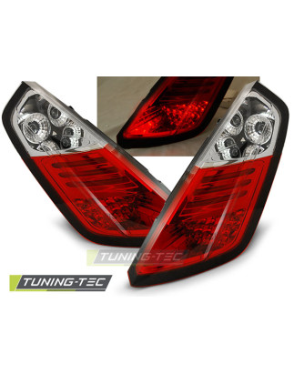 Fanali Posteriori LED LED Rosso/bianco per Fiat Grande Punto 09/2005-2009 (Cod. TT-LDFI02)