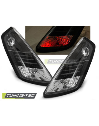 Fanali Posteriori LED LED Nero per Fiat Grande Punto 09/2005-2009 (Cod. TT-LDFI03)
