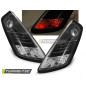 Fanali Posteriori LED LED Nero per Fiat Grande Punto 09/2005-2009 (Cod. TT-LDFI03)