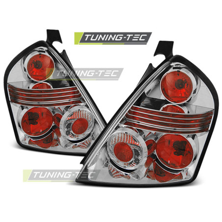 Fanali Posteriori Cromato per Fiat Stilo 3D 10/2001-2007 (Cod. TT-LTFI11)