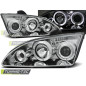 Fari Anteriori Angel Eyes per Ford Focus Ii 09/2004-01/2008 (Cod. TT-LPFO13)