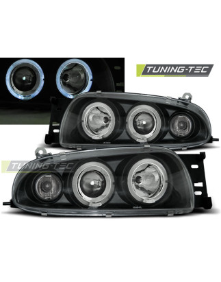 Fari Anteriori Angel Eyes per Ford Fiesta Mk4 10/1995-08/1999 (Cod. TT-LPFO15)
