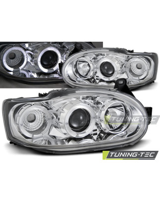 Fari Anteriori Angel Eyes per Ford Escort Mk7 02/1995-2000 (Cod. TT-LPFO05)