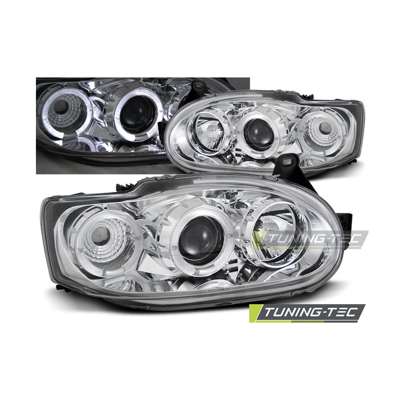 Fari Anteriori Angel Eyes per Ford Escort Mk7 02/1995-2000 (Cod. TT-LPFO05)