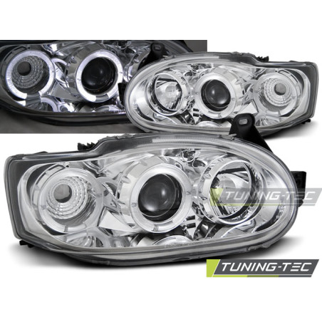Fari Anteriori Angel Eyes per Ford Escort Mk7 02/1995-2000 (Cod. TT-LPFO05)