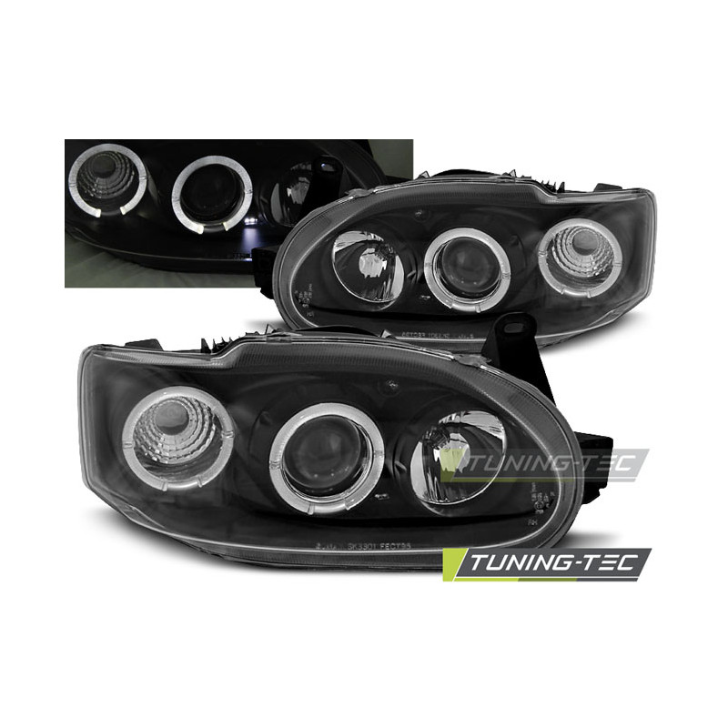 Fari Anteriori Angel Eyes per Ford Escort Mk7 02/1995-2000 (Cod. TT-LPFO06)