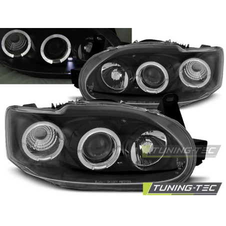 Fari Anteriori Angel Eyes per Ford Escort Mk7 02/1995-2000 (Cod. TT-LPFO06)