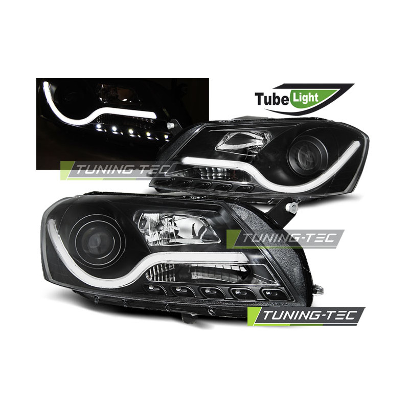 Fari Anteriori Nero per Volkswagen Passat B7 10/2010-10/2014 (Cod. TT-LPVWI3)