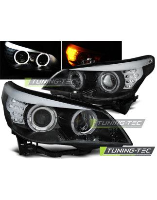 Fari Anteriori Angel Eyes per BMW E60/E61 2003-2007 (Cod. TT-LPBMC1)