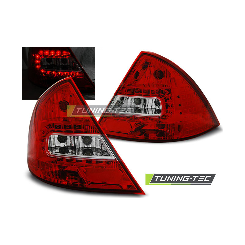 Fanali Posteriori LED Rosso/bianco per Ford Mondeo Mk3 09/2000-2007 (Cod. TT-LDFO35)