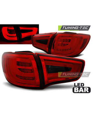 Fanali Posteriori LED Rosso Fumé per Kia Sportage Iii 2010-04/2014 (Cod. TT-LDKI02)