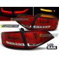 Fanali Posteriori LED Rosso/bianco per Audi A4 B8 2008-2011 (Cod. TT-LDAU97)