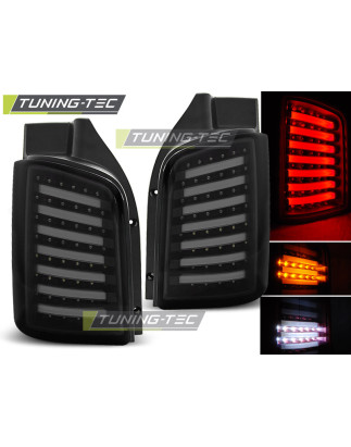 Fanali Posteriori LED Nero per Volkswagen T5 /10-15 Transporter 04/2003-2009 (Cod. TT-LDVWA7)
