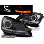 Fari Anteriori Nero per Mercedes-Benz W204 2011-2014 (Cod. TT-LPME87)