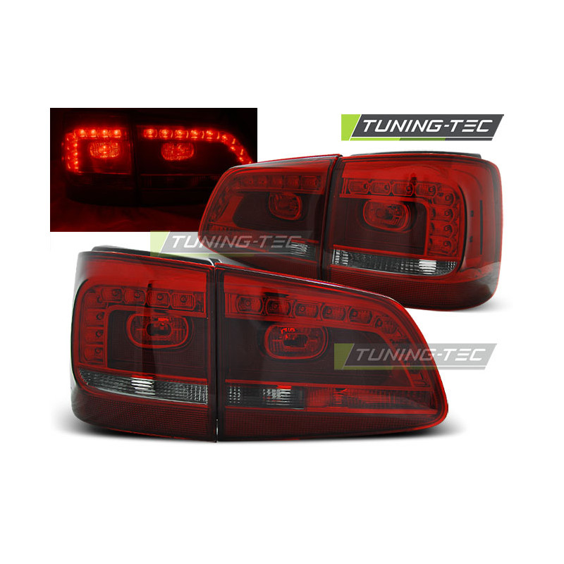 Fanali Posteriori LED Rosso Fumé per Volkswagen Touran Dal 08/2010 (Cod. TT-LDVWB0)