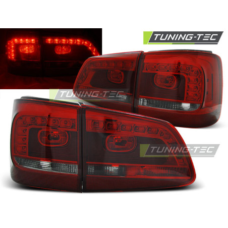 Fanali Posteriori LED Rosso Fumé per Volkswagen Touran Dal 08/2010 (Cod. TT-LDVWB0)