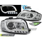 Fari Anteriori Luci Diurne DRL Cromato per Audi A3 8P 05/2003-03/2008 (Cod. TT-LPAUB0)